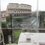 Aroma restaurant near the Colosseum
