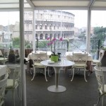 Aroma restaurant near the Colosseum