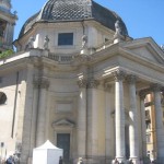 Churches on Piazza del Popolo Rome