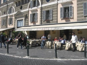 Restaurant Rosati - Rome