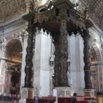 Inside of St. Peter's Basilica