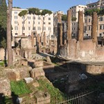 Largo Argentina ruins where many cats have found a new home