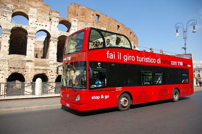 open tour bus rome