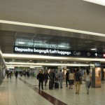 Termini station-Luggage deposit sign