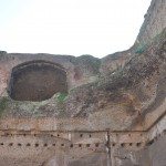 Due to both neglect and natural disaster, Baths of Caracalla have been left in ruin