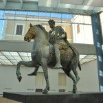 This is the authentic statue of Marcus Aurelius