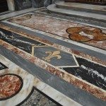 The Sant' Agnese in Agone Church has a rich decorated floor as well
