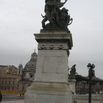 Vittorio Emmanuel II Monument features many nice statues