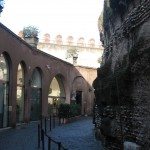 Castel Sant' Angelo has massive walls