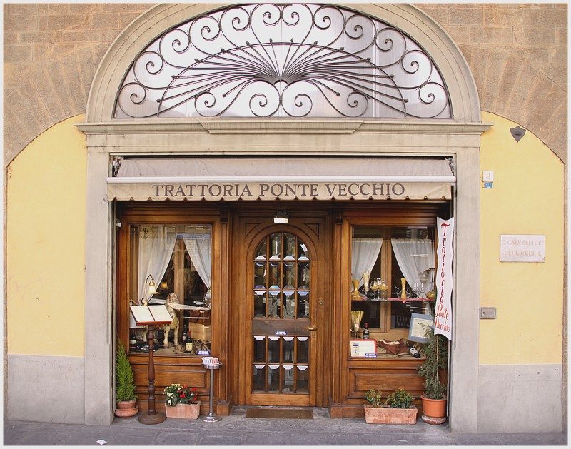 Trattoria Ponte Vecchio Florence Italy