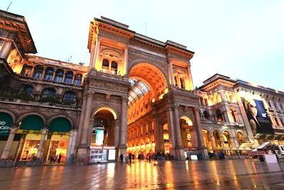 vittorio emanuele gallery - monuments milan - tourism milan - in